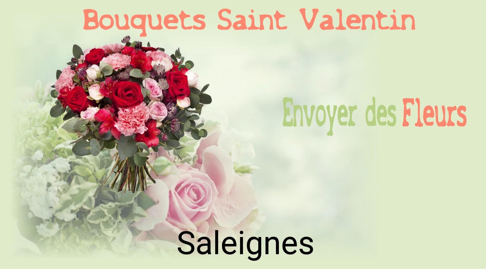 Roses de Saint-Valentin livrées à Saleignes